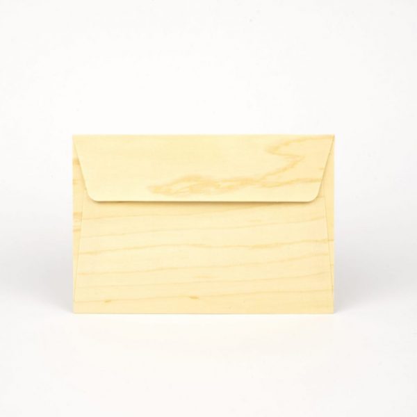 Enveloppe en bois