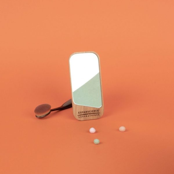 Miroir en bois Narcisse personnalisable