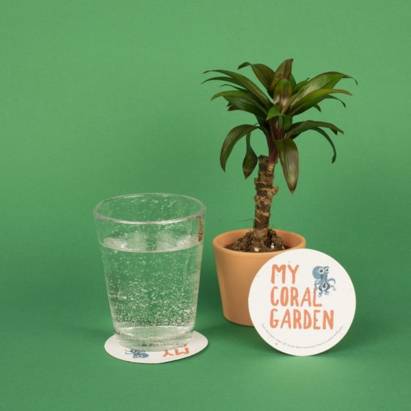 Sous bock à faire germer personnalisable