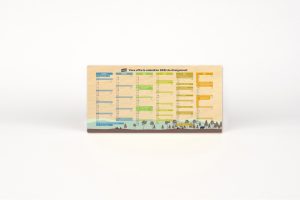 calendrier en bois
