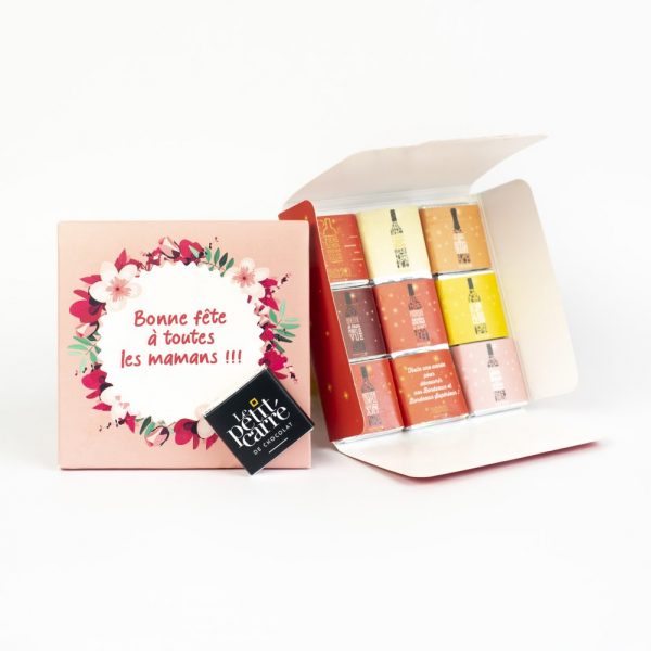 Carré chocolat personnalisable