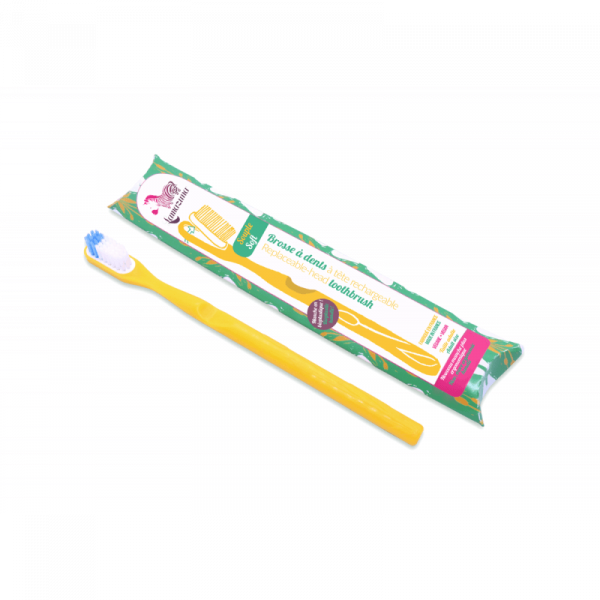 Brosse-a-dents-rechargeable-jaune