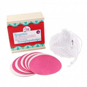 Coffret Lamazuna de 10 lingettes demaquillantes lavables