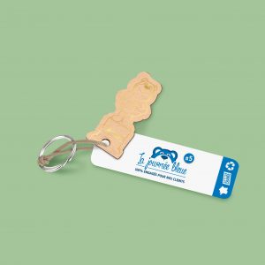 Butagaz porte-clés journée bleue