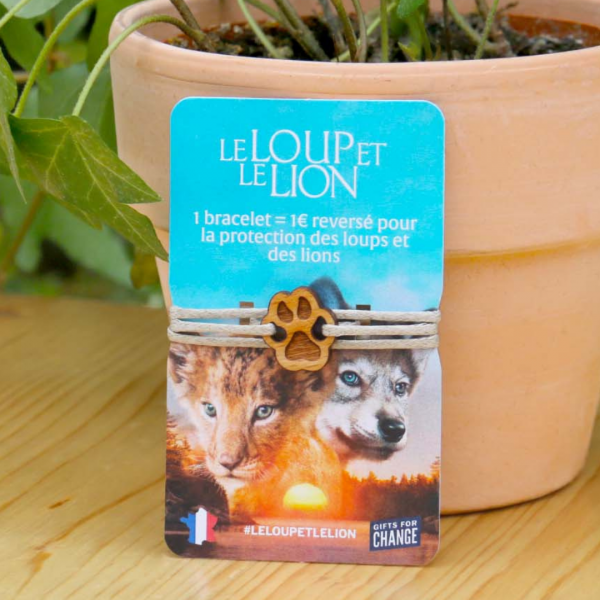 Bracelet Imagine Le loup et le lion studiocanal